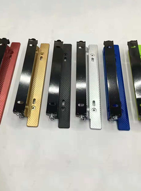 汽车改装车牌架牌照托碳纤维车牌转换支架 赛车通用改装车牌架