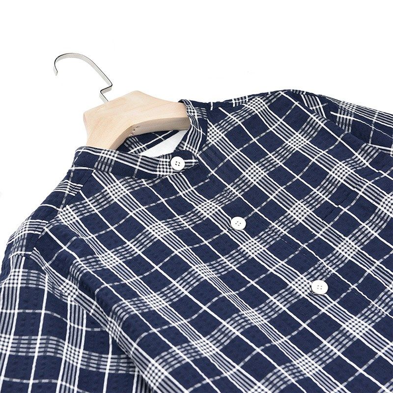 日式泡泡纱睡衣女款短袖薄款夏季纯棉男士短裤家居服套装格子条纹,淘宝优惠券,粉丝福利购,淘宝优惠卷