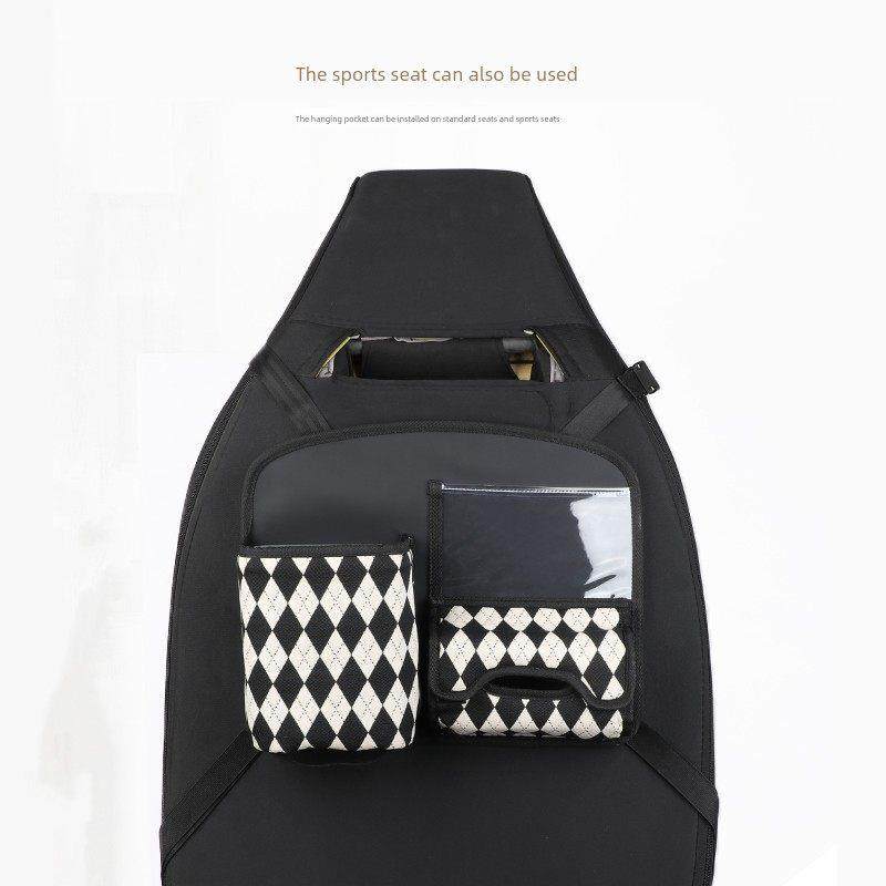 汽车椅背收纳袋车载多功能挂袋防水后背悬挂式置物袋运动座椅通用,淘宝优惠券,粉丝福利购,淘宝优惠卷