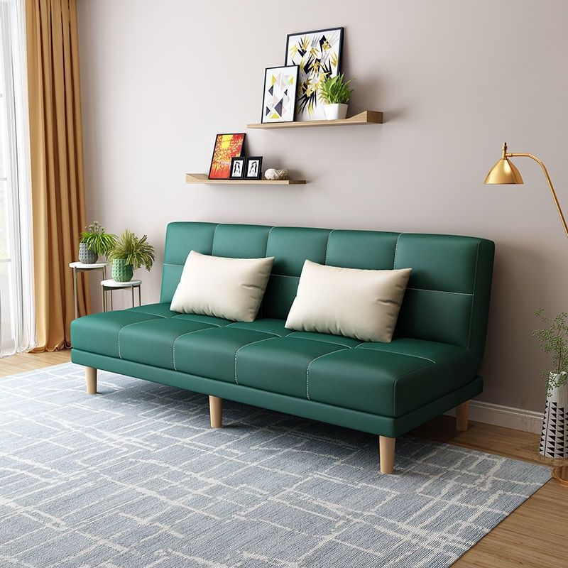 Technology fabric sofa living room small apartment rental multifunctional folding double fabric sofa day-bed apartment