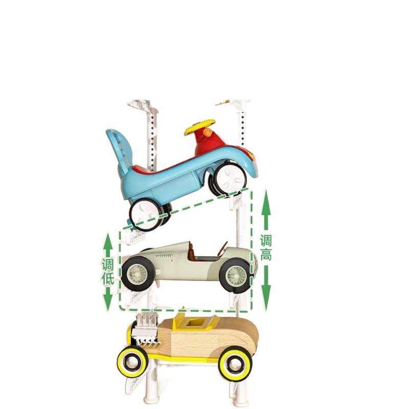 顶天立地免打孔儿童车置物架客厅多层滑板自行车宝宝玩具车收纳架,淘宝优惠券,粉丝福利购,淘宝优惠卷