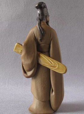 石湾陶瓷公仔苏东坡携琴访友文人摆件门店音乐学校琴行装饰送礼品