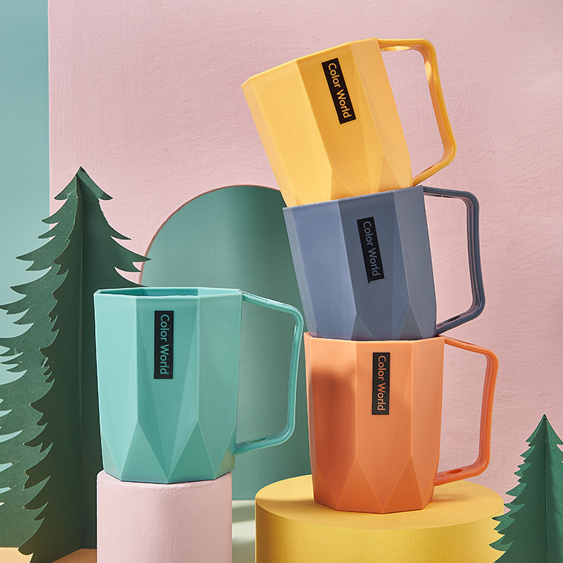 创意漱口杯塑料刷牙杯子家用牙刷杯套装洗漱杯牙缸情侣宿舍牙具杯,淘宝优惠券,粉丝福利购,淘宝优惠卷