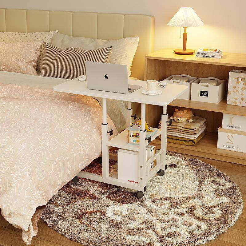 床边桌简易学生书桌可移动学升JIU降桌电脑室宿舍家用卧习侧边桌,淘宝优惠券,粉丝福利购,淘宝优惠卷