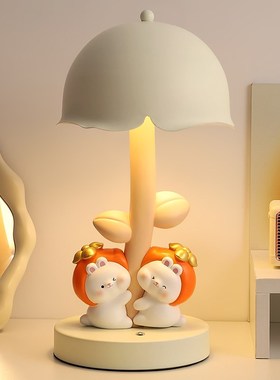 柿柿如意台灯摆件家居客厅房间改造卧室J床头柜桌面装饰生日礼物