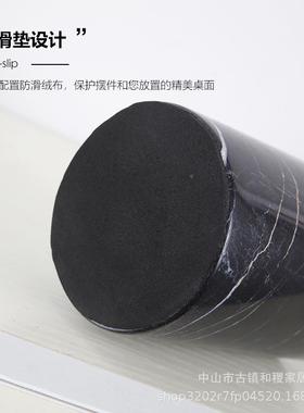 北B226欧轻奢金大理石摆摆件样房客板厅电视柜属家居软装设极简