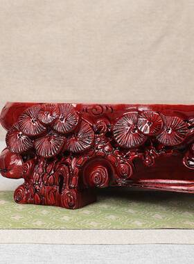 木根25529210雕底座泰加高山石摆件底托实头架花瓶花盆景玉石文玩