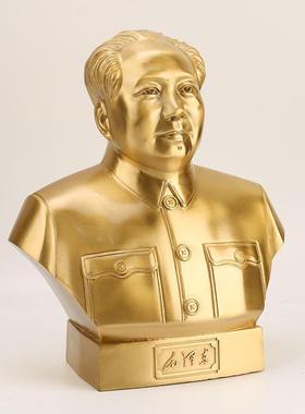 毛席铜像摆件主车载摆件爷毛爷铜像公办室伟160人头像