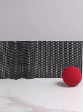 简ANZ约现代黑金属叠网面摆件红色球售楼处玄折关几客厅茶软色装