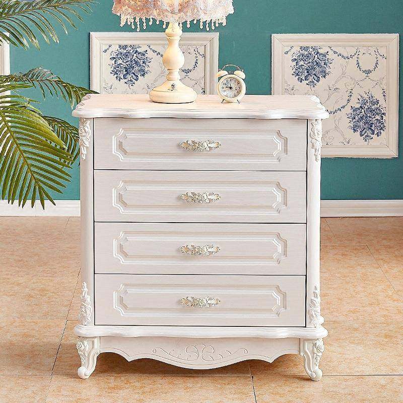 欧式五斗柜白色雕花客厅组装收纳储物柜卧室五斗橱简约现代抽屉柜,淘宝优惠券,粉丝福利购,淘宝优惠卷