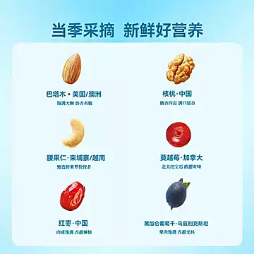 【洽洽】小蓝袋每日坚果8件套[10元优惠券]-寻折猪