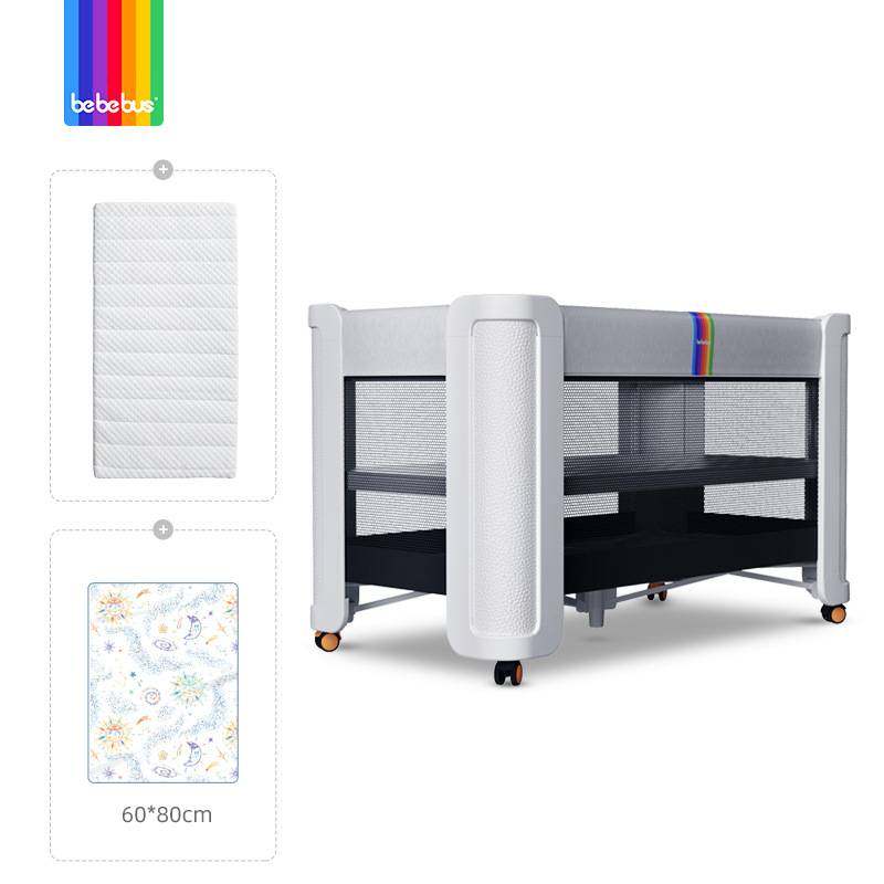 BeBeBus婴儿床拼接大床筑梦家新生儿床多功能可移动折叠宝宝床,淘宝优惠券,粉丝福利购,淘宝优惠卷