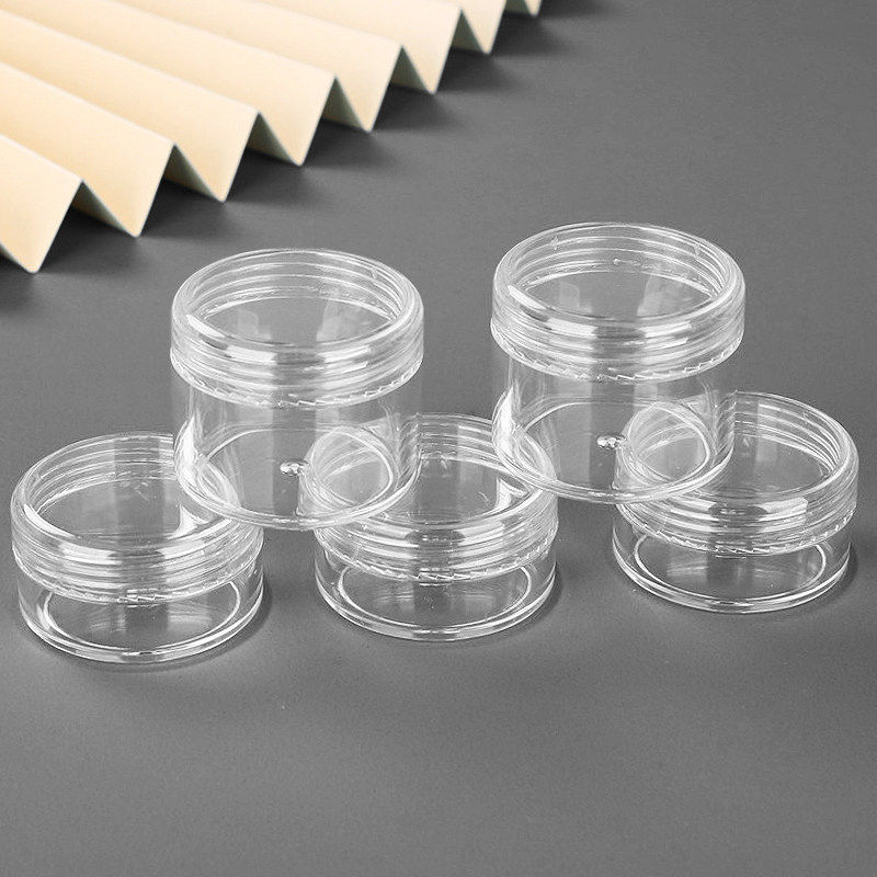 T分装瓶/膏霜瓶B1pq808-带盖透明面霜分装瓶乳液小瓶子空盒便携,淘宝优惠券,粉丝福利购,淘宝优惠卷