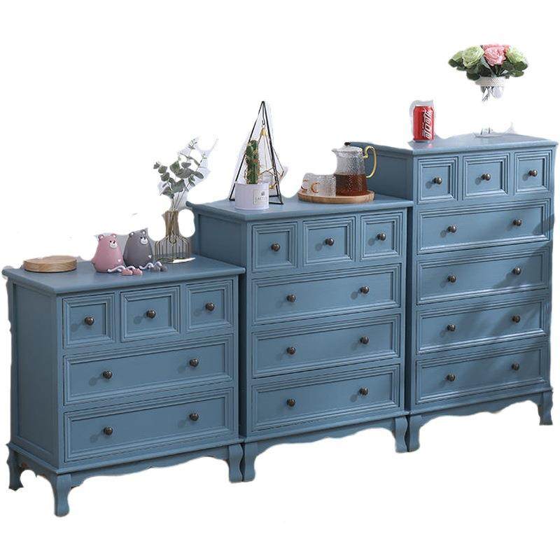 实木五室斗美式收纳床储物柜客厅卧床柜头柜边角柜小83675柜子欧,淘宝优惠券,粉丝福利购,淘宝优惠卷