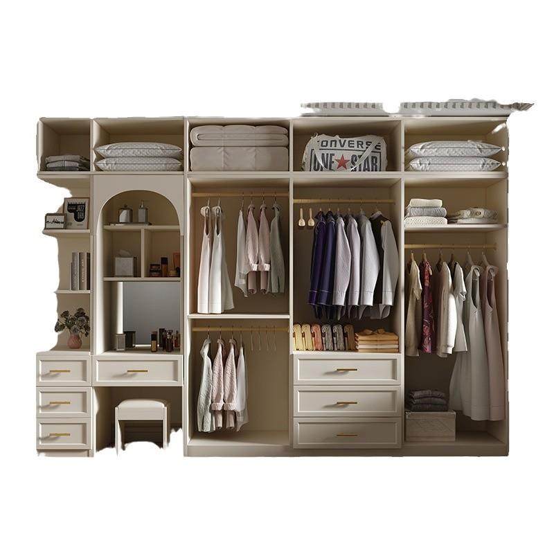 法奶油实衣木质柜子现代家简约成品大衣FAZ橱柜式用卧室小户型家,淘宝优惠券,粉丝福利购,淘宝优惠卷