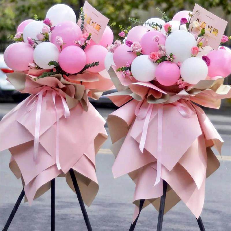 珠海开业花篮三脚架大麦鲜花同城配送新店铺公司香洲斗门花店速递,淘宝优惠券,粉丝福利购,淘宝优惠卷