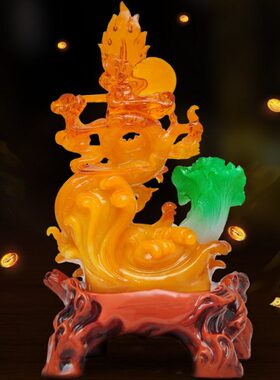 龙摆件工艺品开业礼品办公室办公桌商铺饭店公司前台家居装饰品