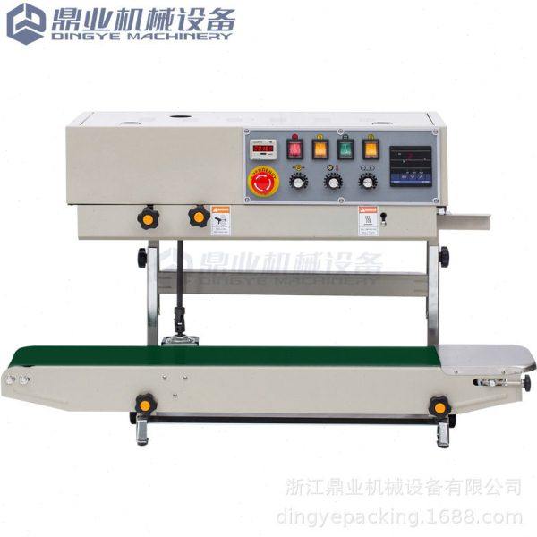 鼎业FRD1000C立式封口机带计数自动 墨轮印字连续封口机立卧两用,淘宝优惠券,粉丝福利购,淘宝优惠卷