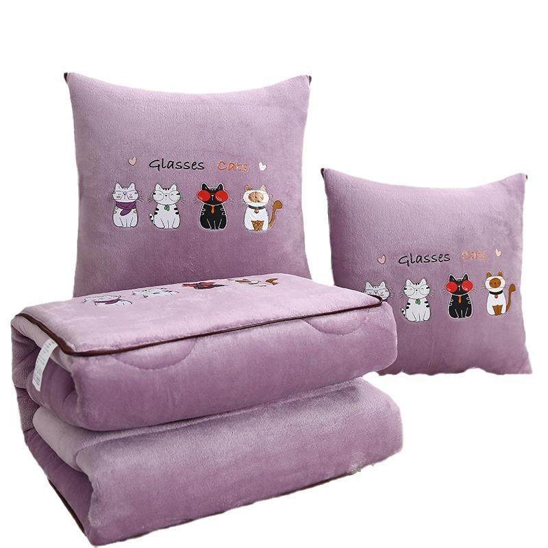 汽车抱枕被子两用新款办公室折叠小靠枕午睡枕头被二合一车载靠垫,淘宝优惠券,粉丝福利购,淘宝优惠卷