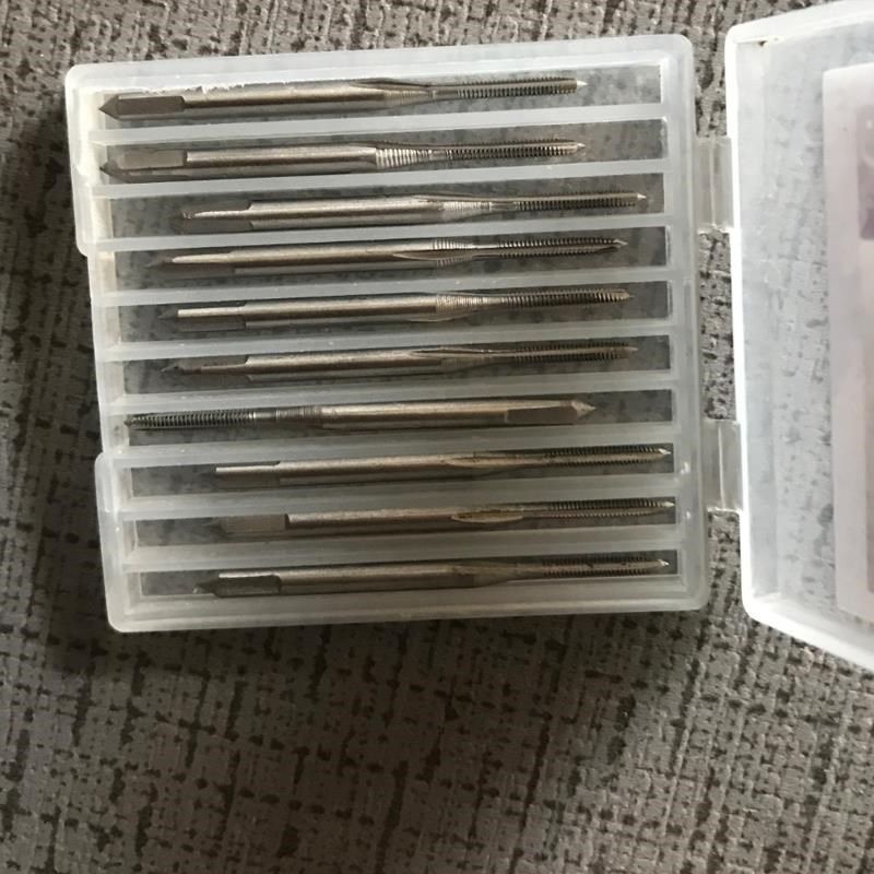 丝锥M0.8M0.9M1M1.2M1.3M1.4M1.5M1.6M1.7M1.8M1.9*0.25x0.35*0.4 - 图1