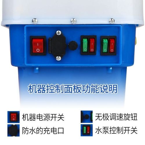 船用多功能鱼塘撒药机虾蟹鱼塘撒药神器打药机全自动摇摆式消毒机 - 图2