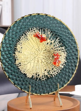 如鱼得水摆件装饰品家用客厅玄关电视柜桌面开业轻奢高档乔迁礼品