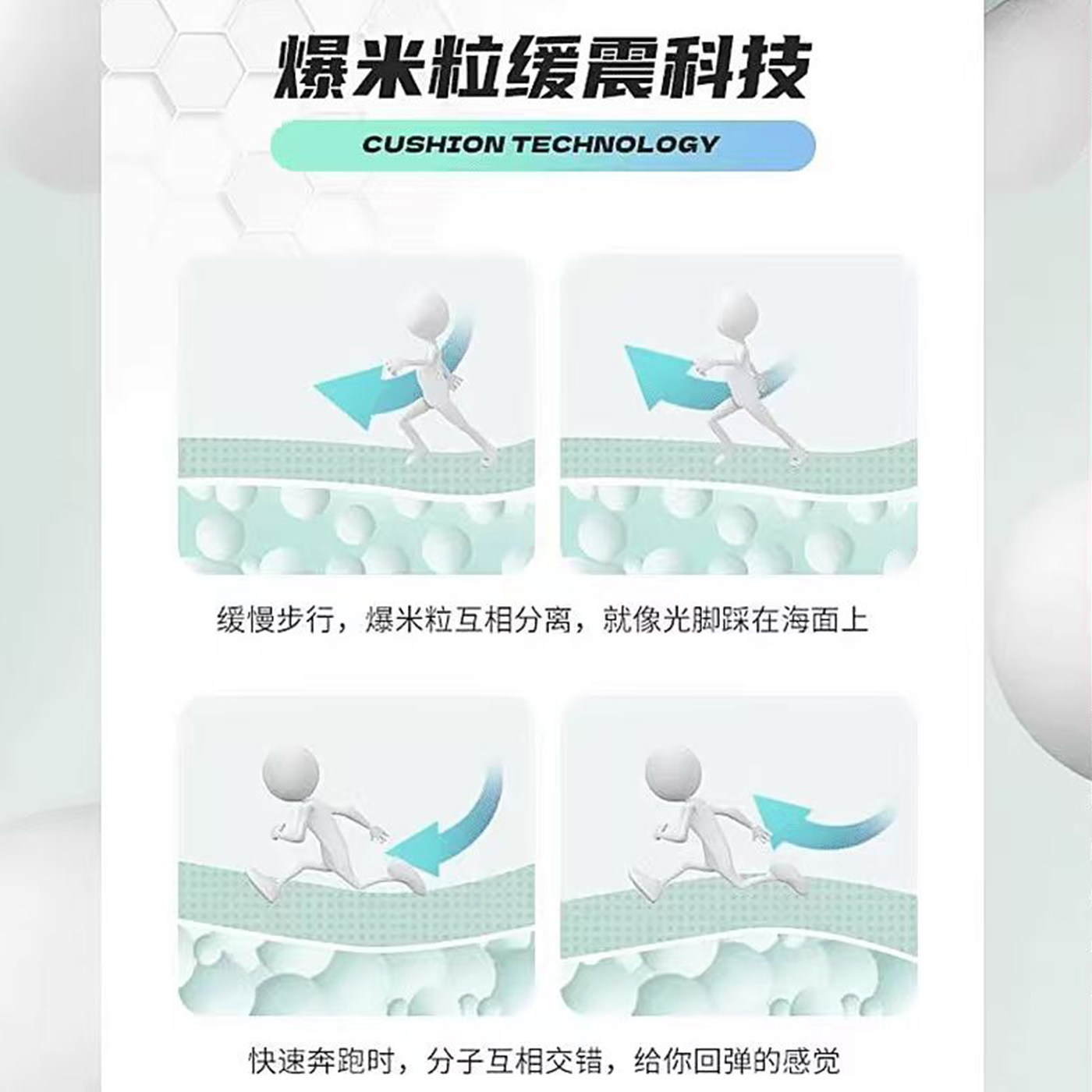 回力鞋垫男款艾草吸汗防臭超软爆米花运动减震足弓久站防痛不累脚,淘宝优惠券,粉丝福利购,淘宝优惠卷