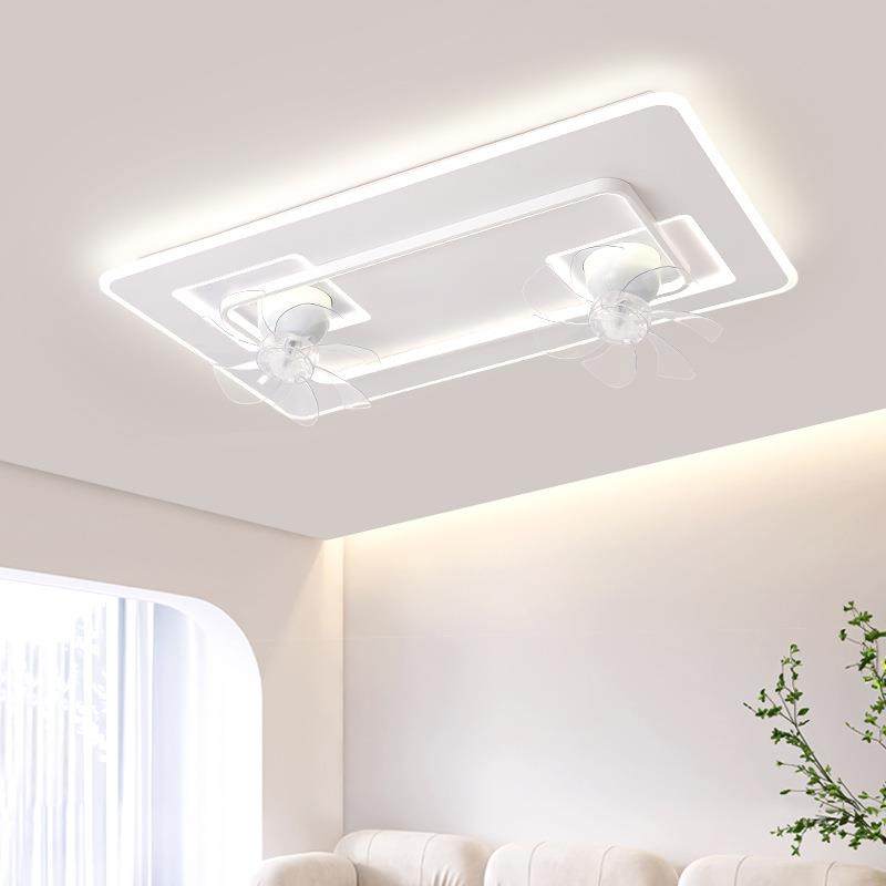 跨境直供客厅风扇灯新款简约现代一体大厅吸顶灯电扇吊灯家用灯具,淘宝优惠券,粉丝福利购,淘宝优惠卷