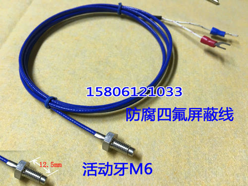 PT1000热电偶E型K型热电阻PT100铂电阻温度传感器感温探头包邮 - 图1