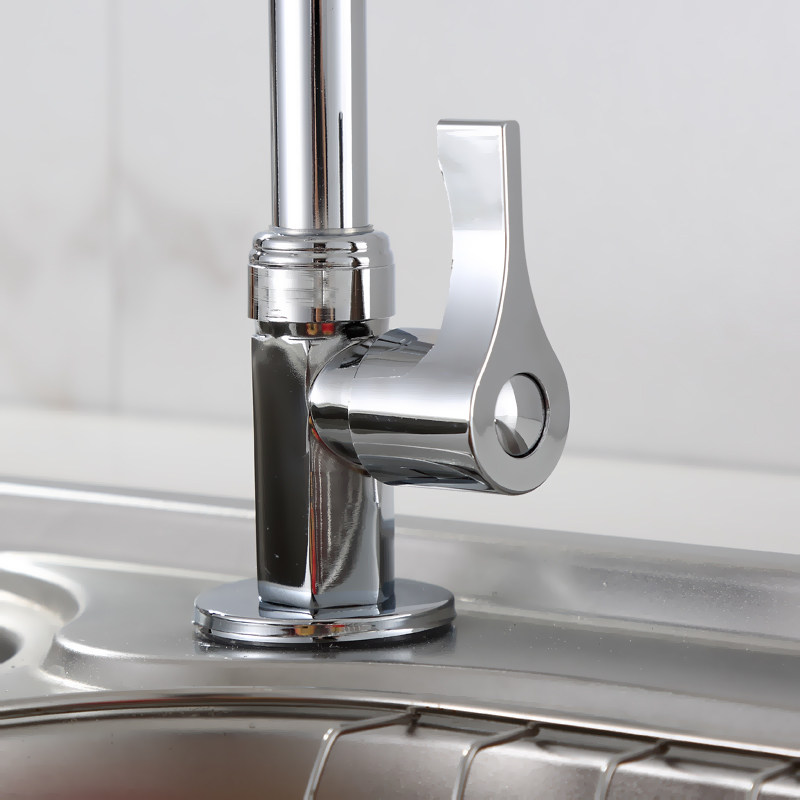 新品厨房单冷水龙头洗菜盆面盆水槽龙头立式入墙黄铜阀芯龙头单冷,淘宝优惠券,粉丝福利购,淘宝优惠卷