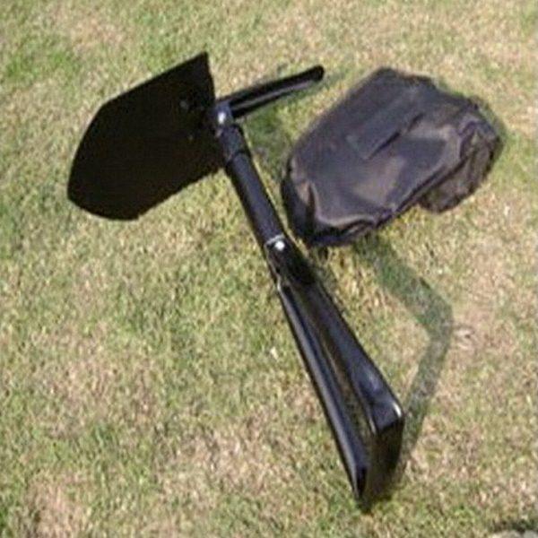 户外用品装备折叠铲工兵铲 车载折叠铁锹 野营铲中号黑色多功能,淘宝优惠券,粉丝福利购,淘宝优惠卷