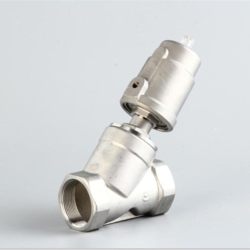 304不锈钢高温蒸汽内丝螺纹Y型气动角座阀门DN15206分4,淘宝优惠券,粉丝福利购,淘宝优惠卷