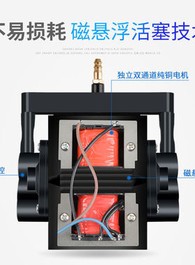 鱼缸氧气泵静音养鱼增氧机小型家用水箱增氧大功率打氧气泵制氧机