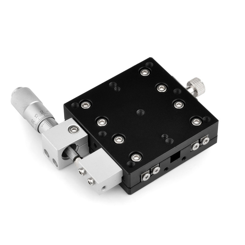 X轴位移平台光学LX30/40/60/80/90//125手动精密微调一体滑台 - 图3