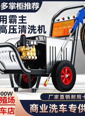 德国进口全自动强力洗车机220v超高压商用洗车店大功率清洗机水枪