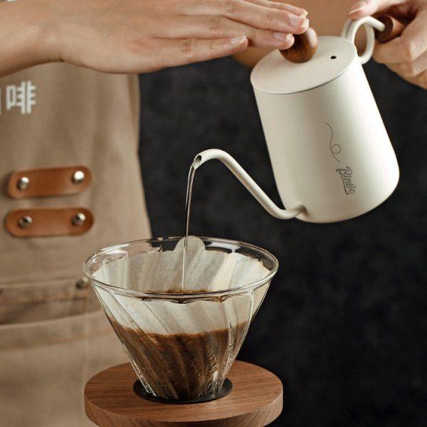 Bincoo指环手冲咖啡壶家用不锈钢户外长嘴细口壶挂耳滴滤式咖啡,淘宝优惠券,粉丝福利购,淘宝优惠卷