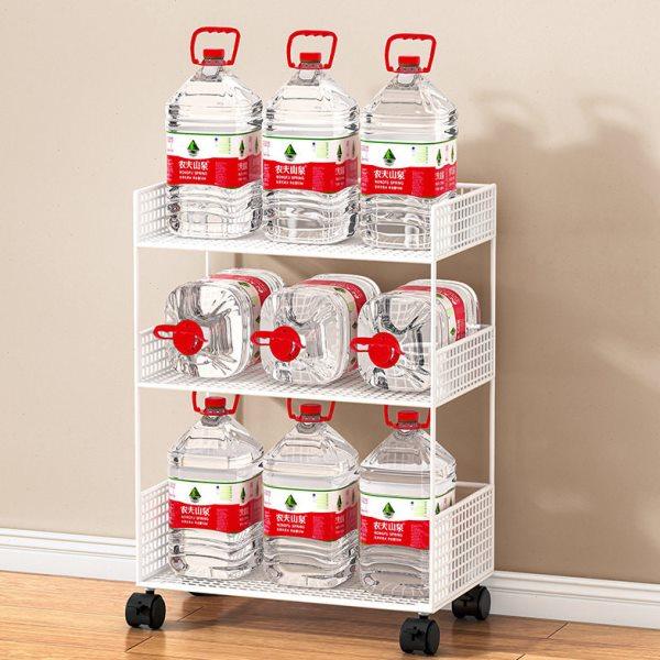 桌下置物架书桌旁小书架可移动带轮落地公桌边推车书本收纳禄,淘宝优惠券,粉丝福利购,淘宝优惠卷