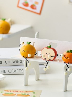 创意可爱家居玄关可爱吊脚娃娃摆件F客厅儿童房墙上置物架装饰品