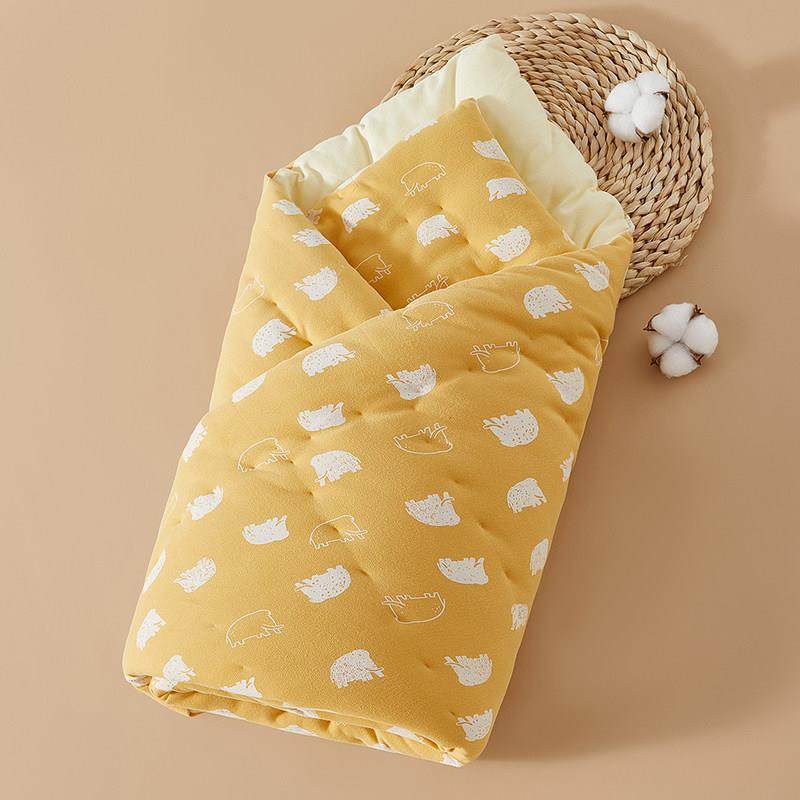 婴儿手工纯棉花包被宝宝纯棉抱被产房包单新生儿秋冬用薄厚款盖被,淘宝优惠券,粉丝福利购,淘宝优惠卷