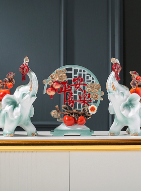 创意鹿摆件家f居客厅玄关电视酒柜搬家礼物乔迁之喜新居礼品装饰