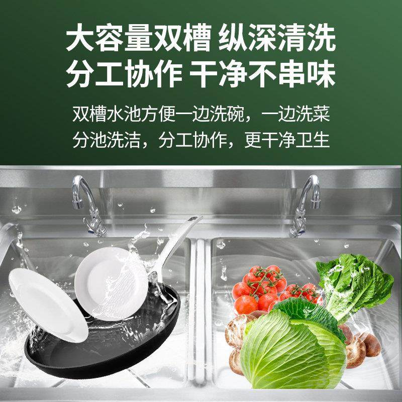 国标不锈钢水槽单双三水槽洗菜盆洗碗消毒池食堂厨房家用商用包邮,淘宝优惠券,粉丝福利购,淘宝优惠卷