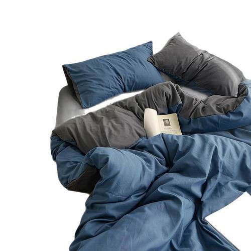 类超软糯A婴儿棉可睡水洗床单被套四件10226裸套床笠款生宿舍三件 - 图3