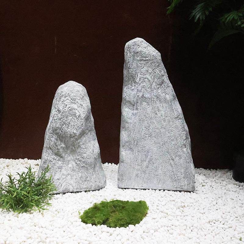 庭院造景装饰仿真假石头室内软装雪浪石组合样板间景观石道具摆件,淘宝优惠券,粉丝福利购,淘宝优惠卷