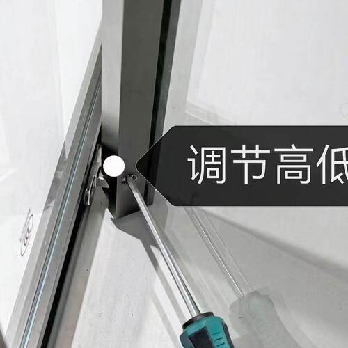 极窄石型淋浴房钻侧移门卫下沉式生小户型隔间断干湿228分离淋浴 - 图2
