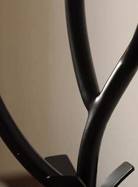 式金艺属五头烛baochen-台摆件件中浪漫餐桌装饰摆烛光晚餐铁蜡烛