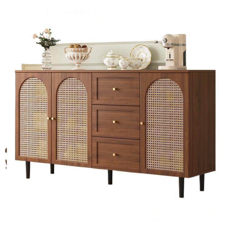 厅法边式餐柜现简约藤编储物柜子ISA家用餐茶水柜厨房收纳橱柜边,淘宝优惠券,粉丝福利购,淘宝优惠卷