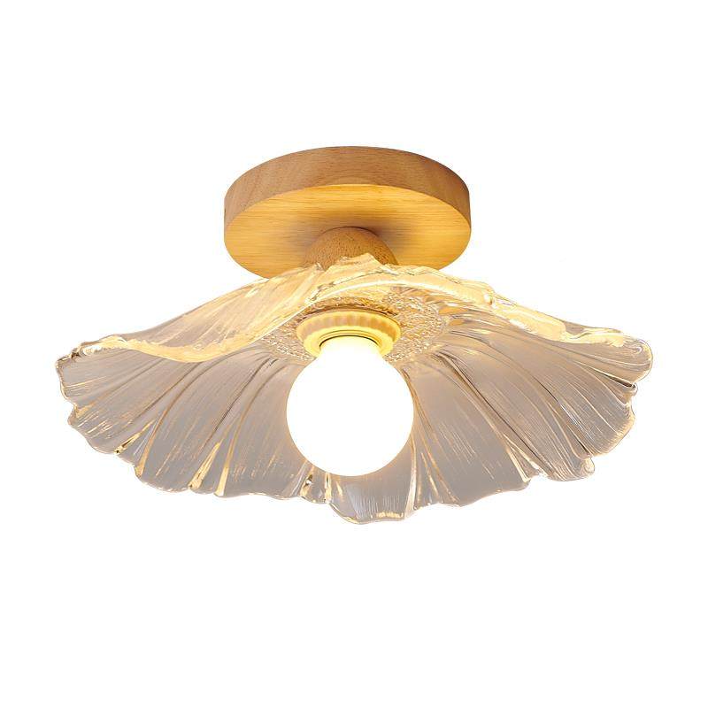 7木过道吸顶原木式玻璃实床头459小吊灯日简约木艺民宿卧室餐厅W,淘宝优惠券,粉丝福利购,淘宝优惠卷