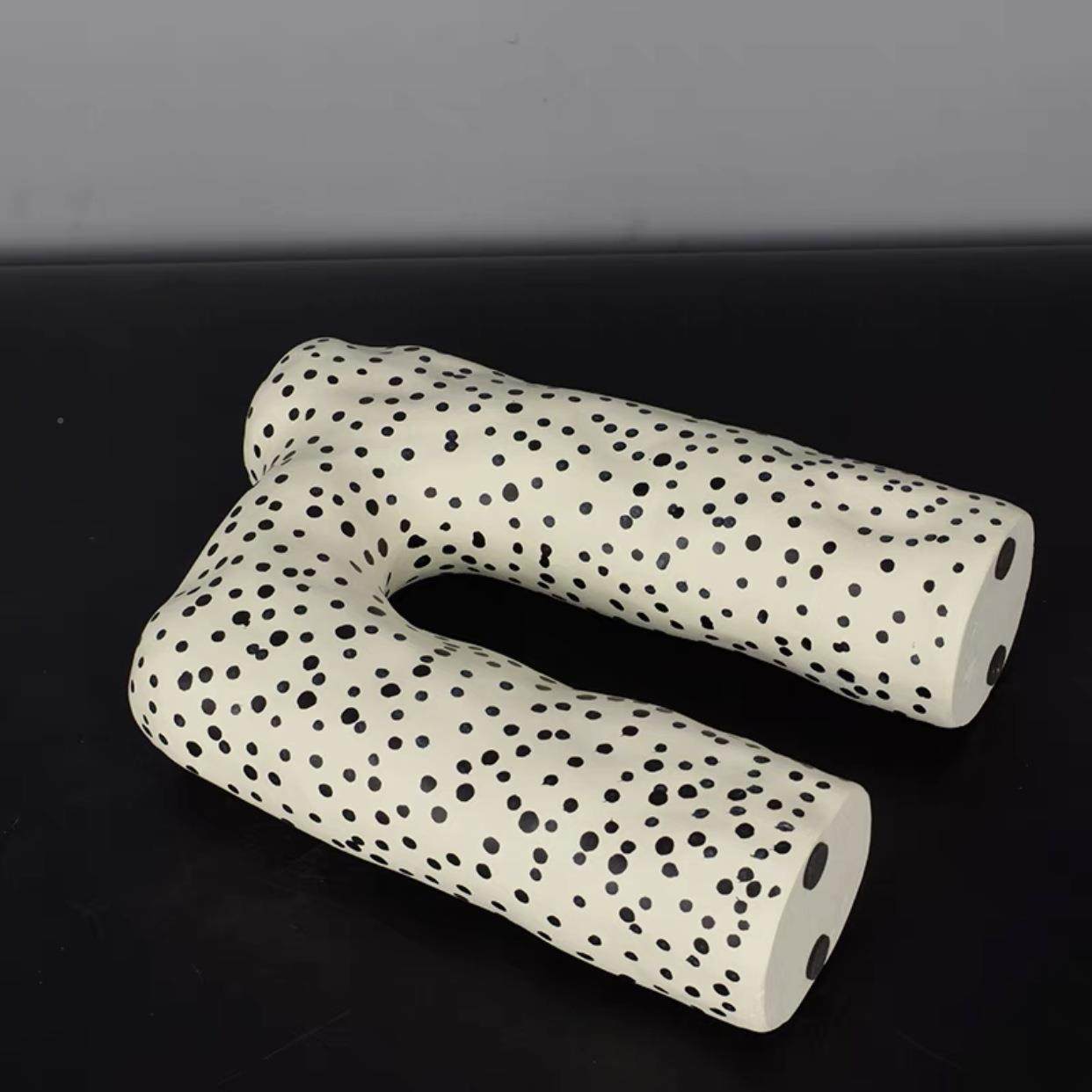 简约现代抽象创意波点形拱DS8704M门板摆件样售楼部办公室房客厅,淘宝优惠券,粉丝福利购,淘宝优惠卷