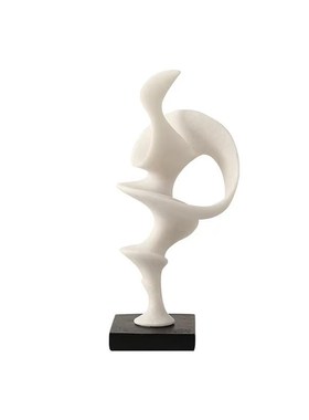现代简约抽象人物雕塑艺术装饰C摆饰客厅玄关电视柜家居装饰品