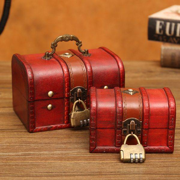 欧式复古高档收纳盒小精致耳钉饰品首饰盒结婚包装盒木盒子百宝箱,淘宝优惠券,粉丝福利购,淘宝优惠卷